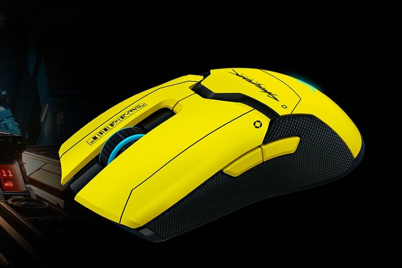 yellow razer mouse