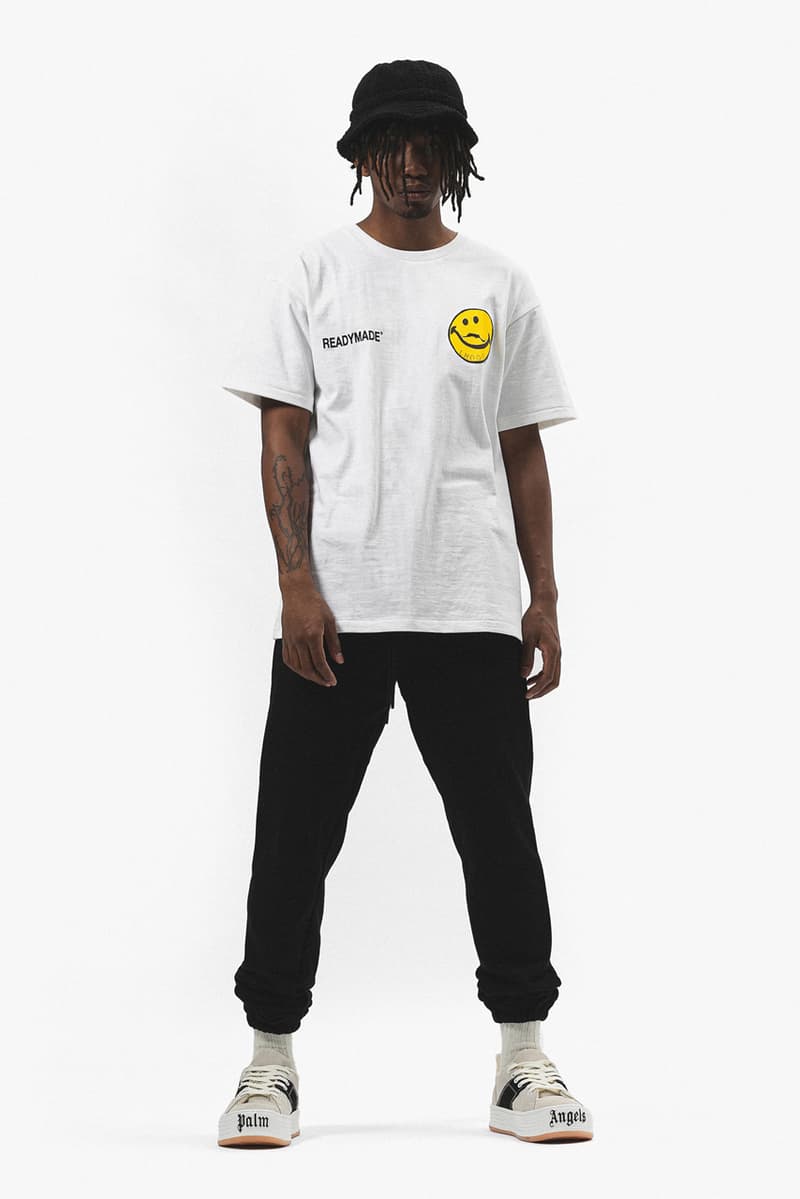 READYMADE FW20 Collection Editorial by HBX fall winter 2020 yuta hosokawa champion logo sweaters tee shirts