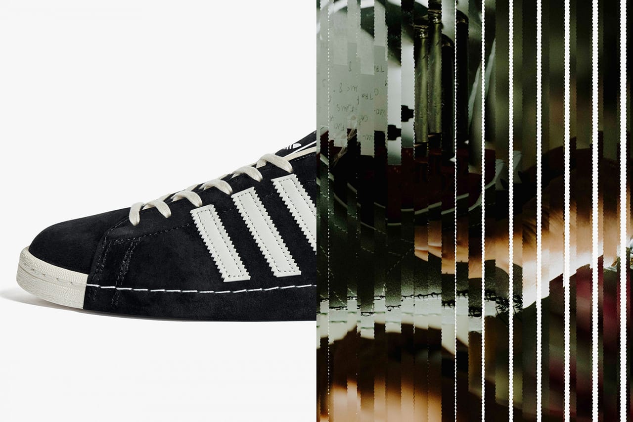 adidas black and beige