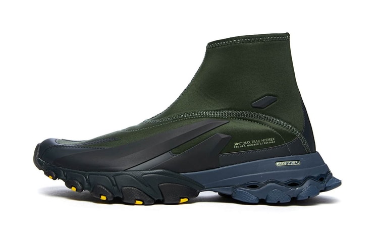 Reebok DMX Trail Hydrex Receives In-Line "Primal Green" Makeup
