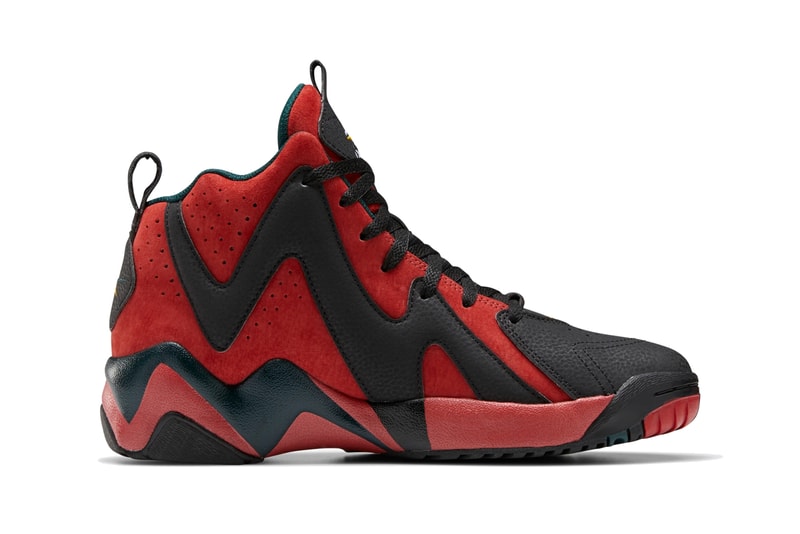 reebok kamikaze ii 2 mars red black forrest green yellow fz4006 shawn kemp official release date info photos price store list buying guide