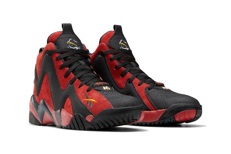 reebok kamikaze ii 2 mars red black forrest green yellow fz4006 shawn kemp official release date info photos price store list buying guide