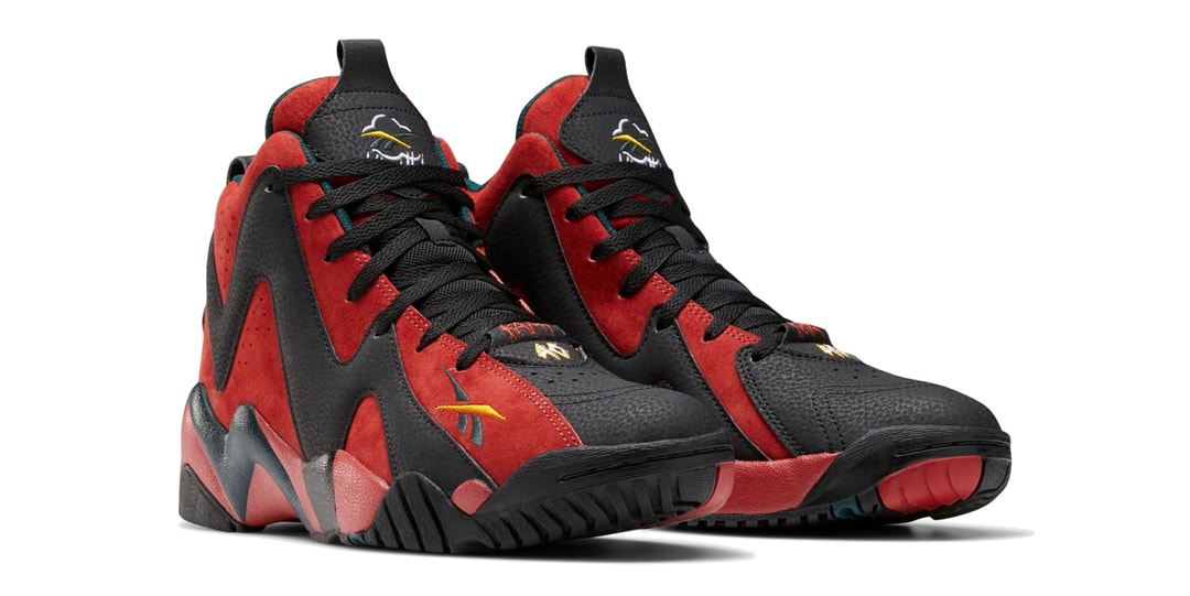 Black and red reebok kamikaze 2 Clearance