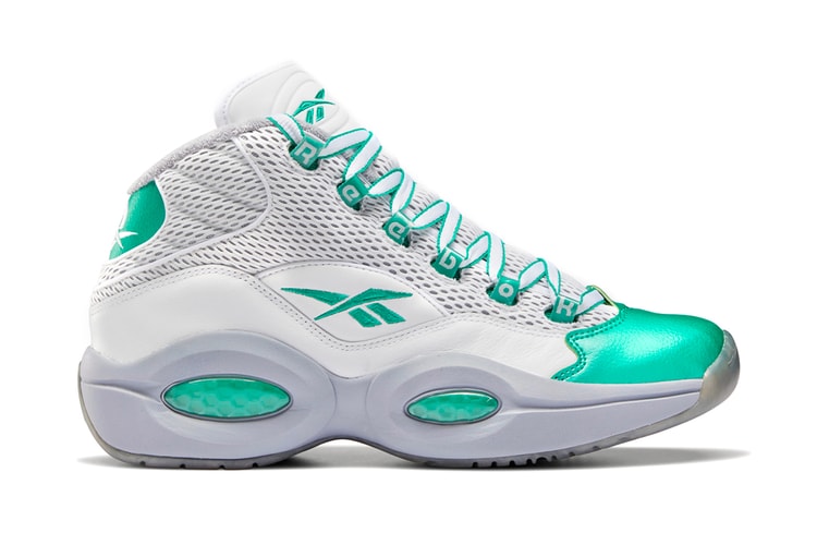 Reebok Question Mid "Court Green" Salutes Old-School Philadelphia Eagles Jerseys