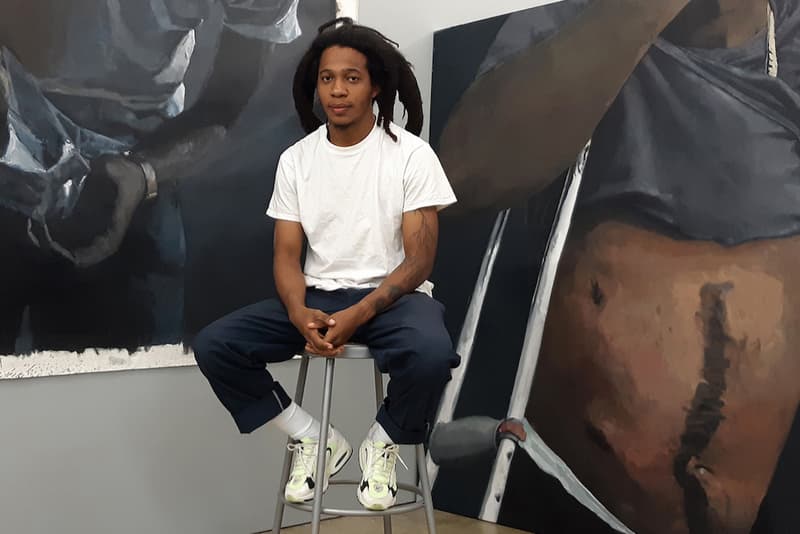 reginald o neal solo exhibition spinello projects miami artworks paintings