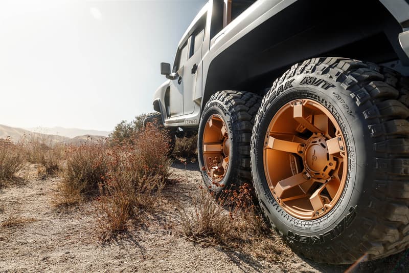Rezvani Hercules 6x6 Military Edition SUV Truck Six Wheeler 6WD 4WD Off Road Monster Machine 1300 BHP 7.0-Liter V8 Dodge Demon SRT Hellcat Engine Power Speed Performance Bulletproof Ballistic Protection Night Vision