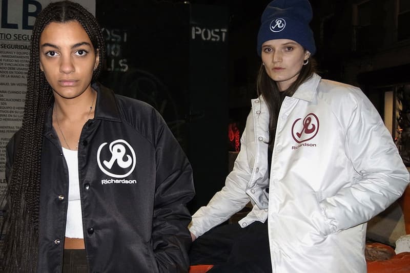 Richardson Fall Winter 2020 Glyph Capsule menswear streetwear lookbooks jackets hoodies tees hats ash tray garments pieces