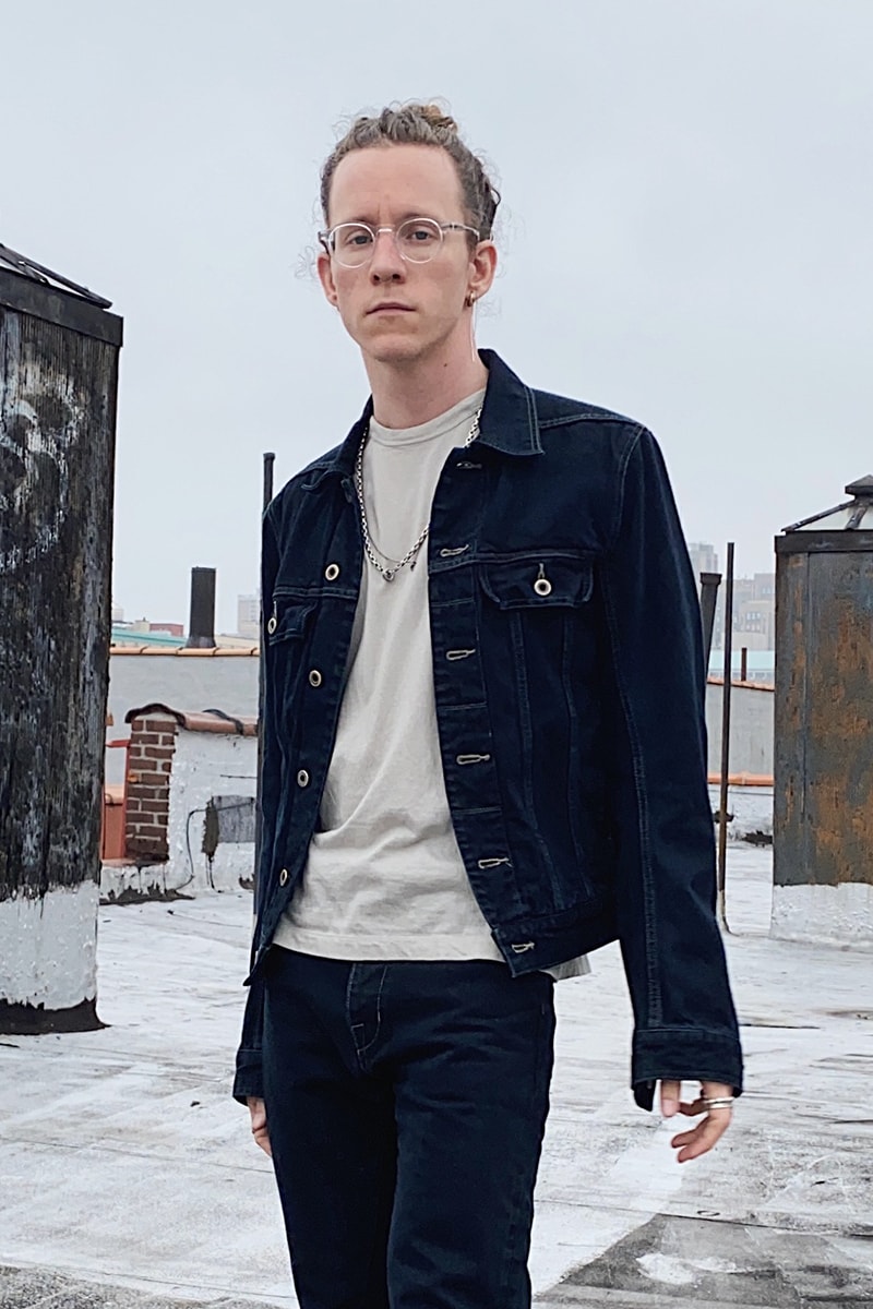 Rick Owens PERFORMA FW20 Made in Japan Collection Self Edge exclusive black-wax Workwear Type III jeans 