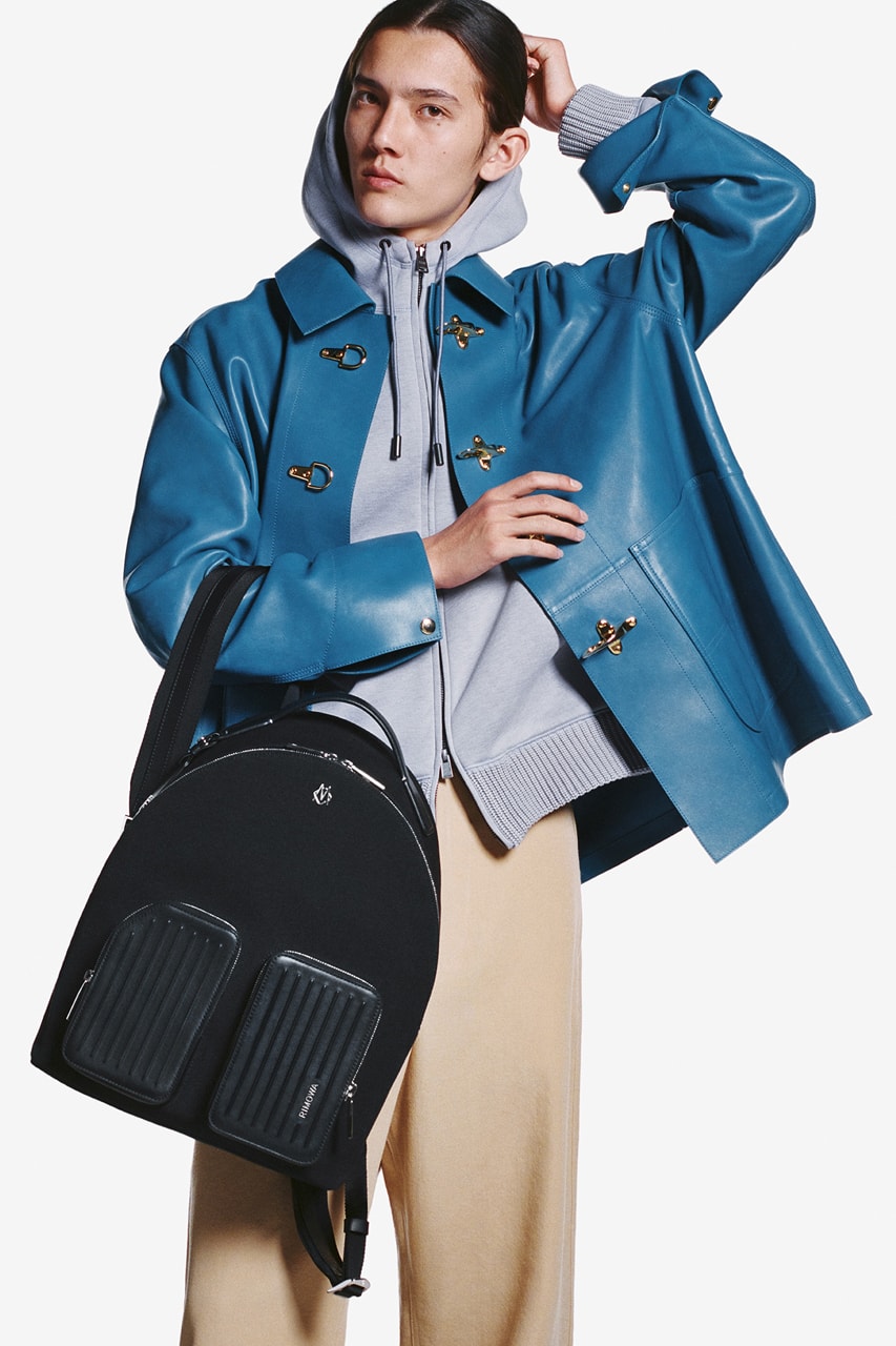 RIMOWA's "Never Still" Backpack, Shoulder Bag Collection tote day small mens womens large weekender january 2021 launch release date info buy colors
