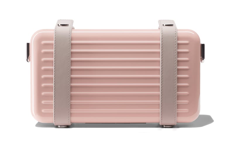 rimowa pink luggage
