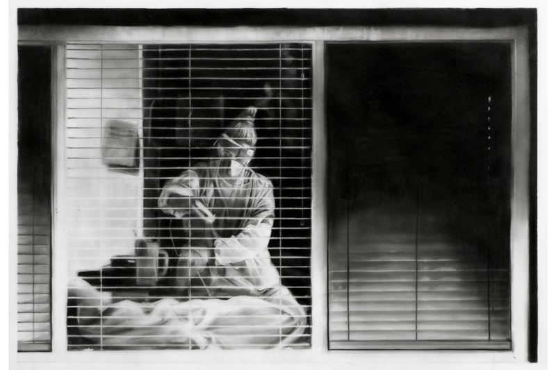 robert longo storm of hope exhibition jeffrey deitch gallery los angeles charcoal drawings sculptures