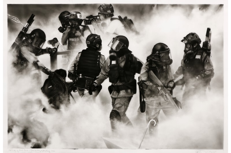 robert longo storm of hope exhibition jeffrey deitch gallery los angeles charcoal drawings sculptures