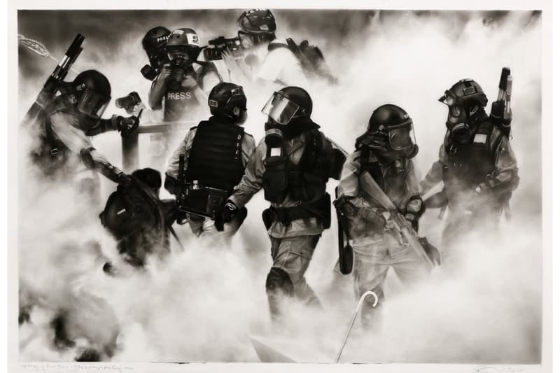 robert longo storm of hope exhibition jeffrey deitch gallery los angeles charcoal drawings sculptures