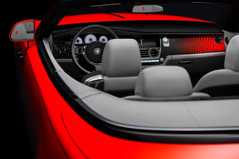 rolls royce black bade neon nights collection wraith dawn cullinan lime rock green eagle rock red mirabeau blue