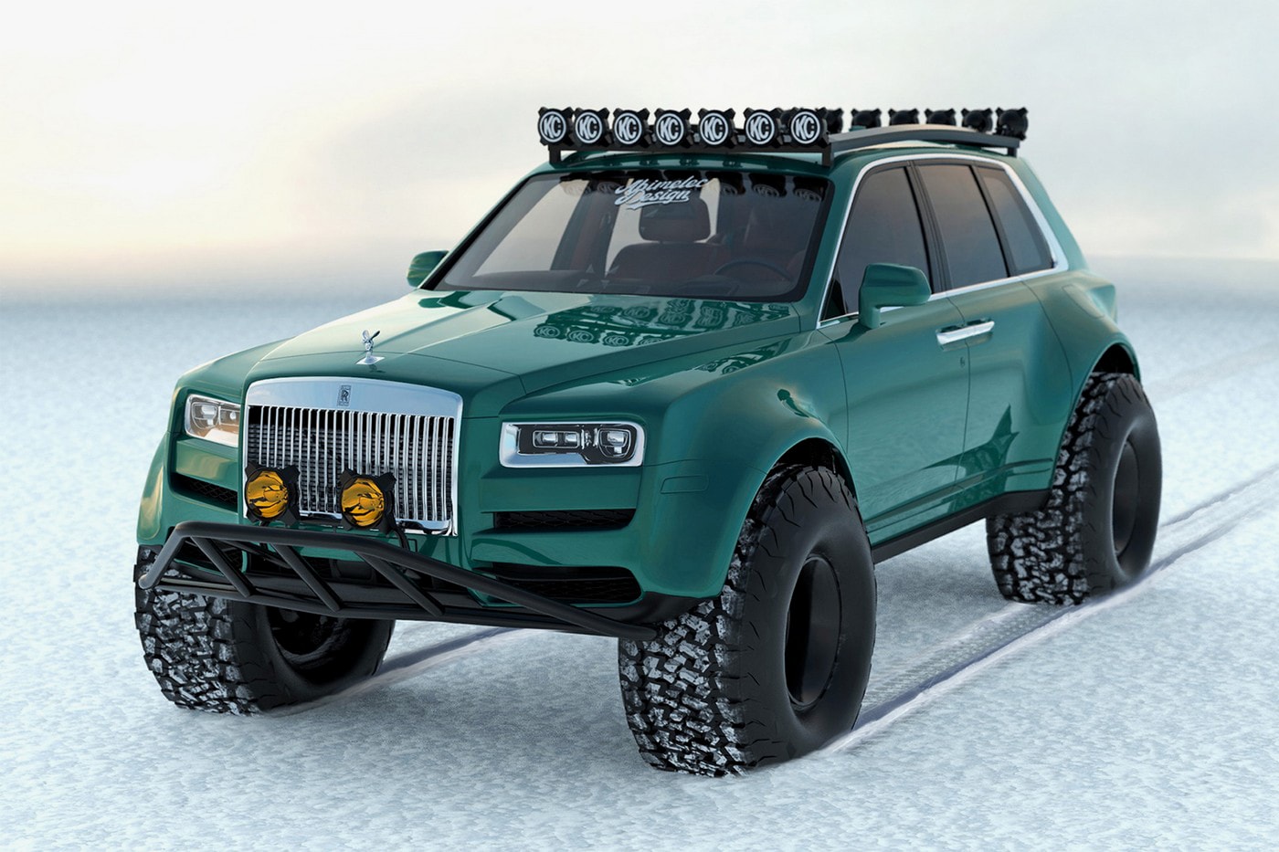 Rolls-Royce's Cullinan Gets an Off Road Makeover