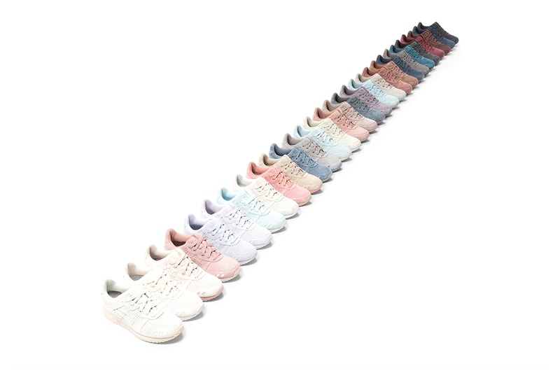 ronnie fieg asics the palette gel lyte 3 30 pairs kith release info date prices buying guide 