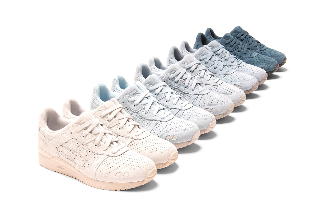 ronnie fieg asics the palette gel lyte 3 30 pairs kith release info date prices buying guide 