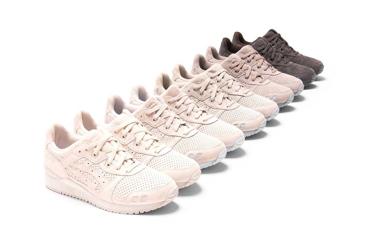 ronnie fieg asics the palette gel lyte 3 30 pairs kith release info date prices buying guide 