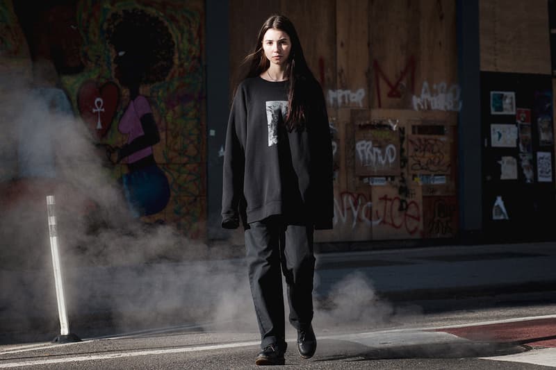 Rough Simmons Fall Winter 21 Collection Lookbook Release Info Date Buy Price Bomber Sweater Pants Shirt