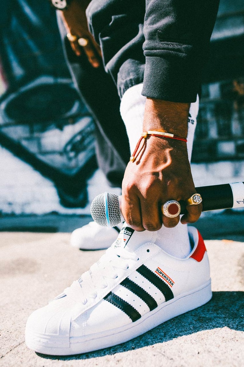 run dmc jam master jay rev run darryl mcdaniels adidas originals superstar FX7616 FX7617 core black cloud white hi res red jacket sweatshirt 2020 official release date info photos price store list buying guide