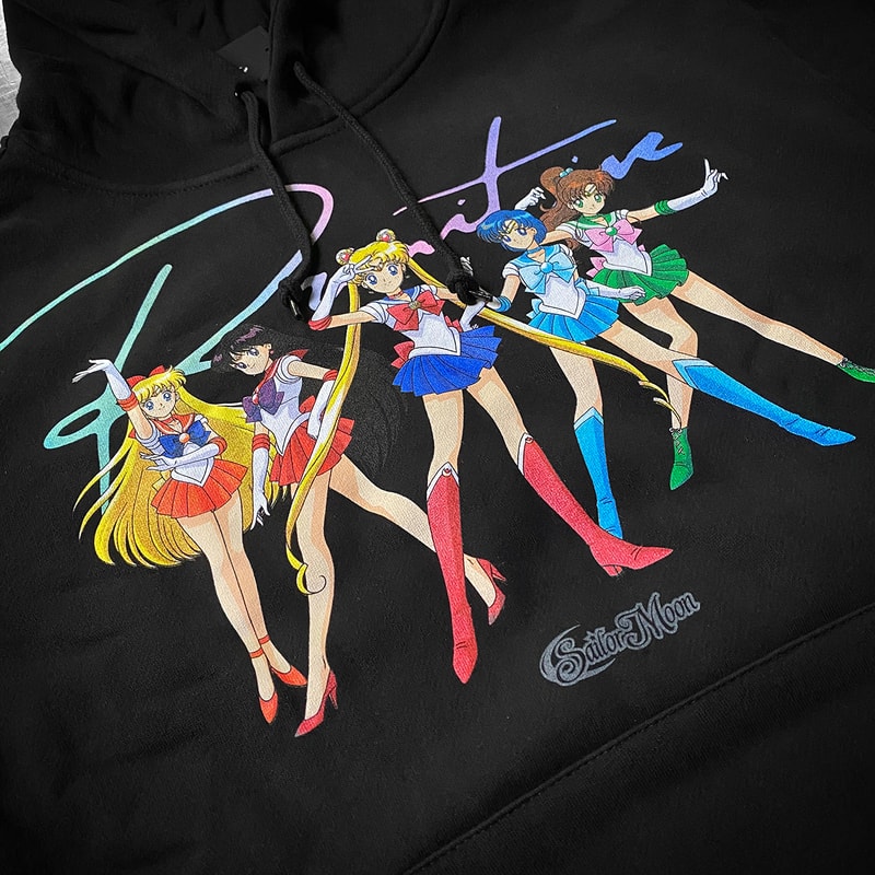 'Sailor Moon' x Primitive Skateboarding Collaboration capsule berrics drop release date collection deck hoodie