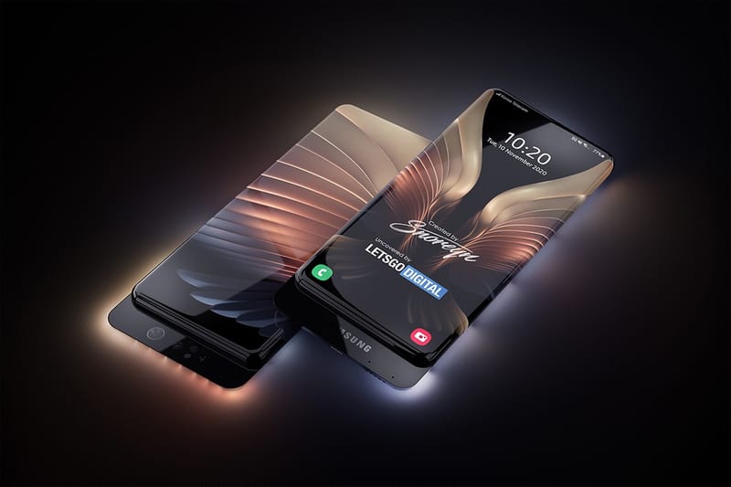 Samsung Patents Surround Display Smartphone With a Sliding Camera