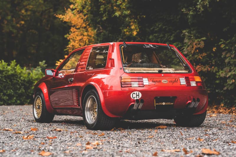 Sbarro Super Eight Ferrari 308 GTB V8 Powered Hot Hatch 1980s Group B Rallying Swiss Tuning Custom Automotive Manufacturer Supercar Super Rare One of One Limited Edition Fast Speed Power Price For Sale Performance Handling Statistics