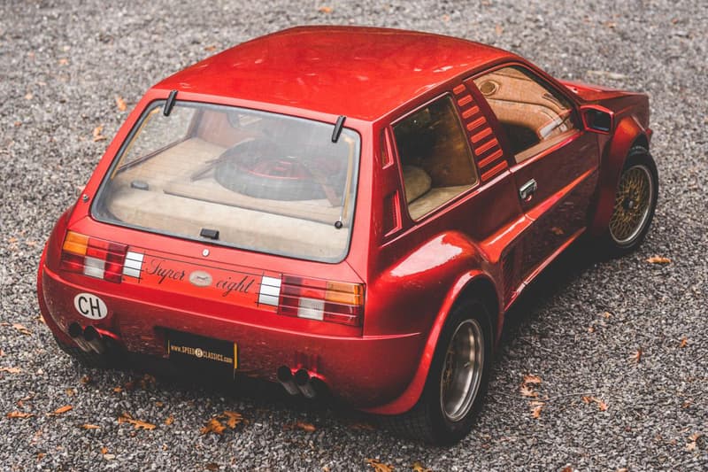 Sbarro Super Eight Ferrari 308 GTB V8 Powered Hot Hatch 1980s Group B Rallying Swiss Tuning Custom Automotive Manufacturer Supercar Super Rare One of One Limited Edition Fast Speed Power Price For Sale Performance Handling Statistics