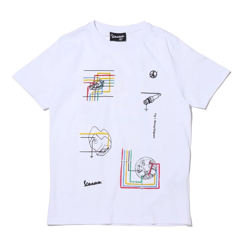 Sean Wotherspoon x Vespa Apparel Collaboration collection hoodies tee shirts sweatpants atmos