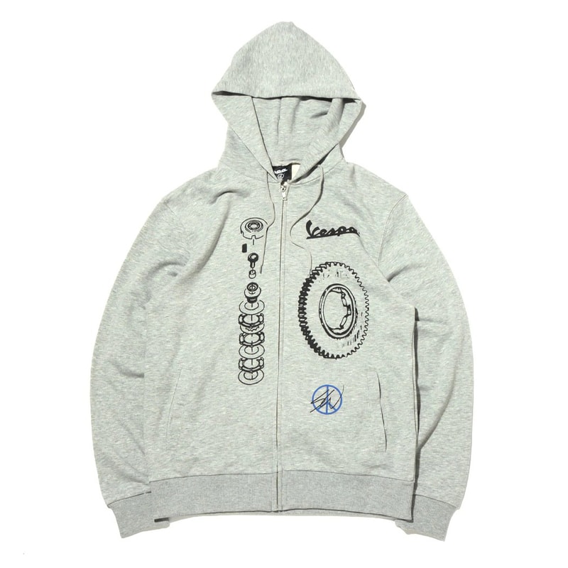 Sean Wotherspoon x Vespa Apparel Collaboration collection hoodies tee shirts sweatpants atmos