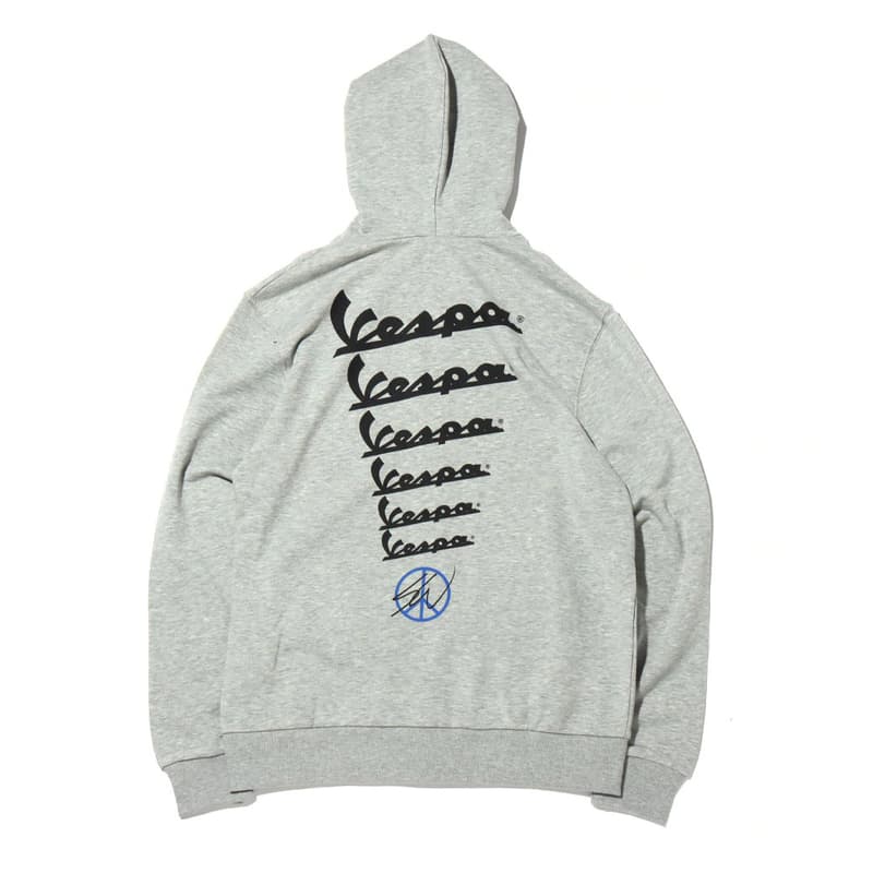 Sean Wotherspoon x Vespa Apparel Collaboration collection hoodies tee shirts sweatpants atmos