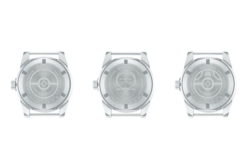 Seiko Pokémon Watch Collection Pikachu Eevee Mewtwo Watch Collection News Quartz watches style Japan pokeball 