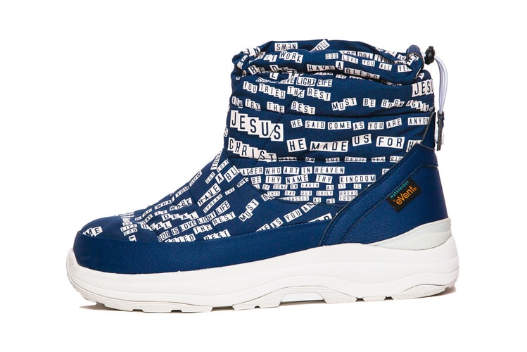 Seventh Heaven and Suicoke Put Religious Excerpts onto Two Classic Winter Styles