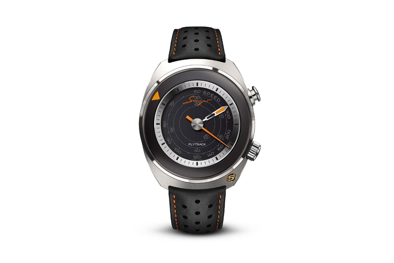 singer reimagined flytrack time only chronographs 60 seconds tachymeter telemeter pulsometer two hands 