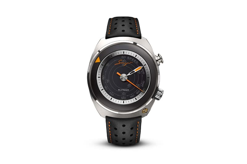 singer reimagined flytrack time only chronographs 60 seconds tachymeter telemeter pulsometer two hands