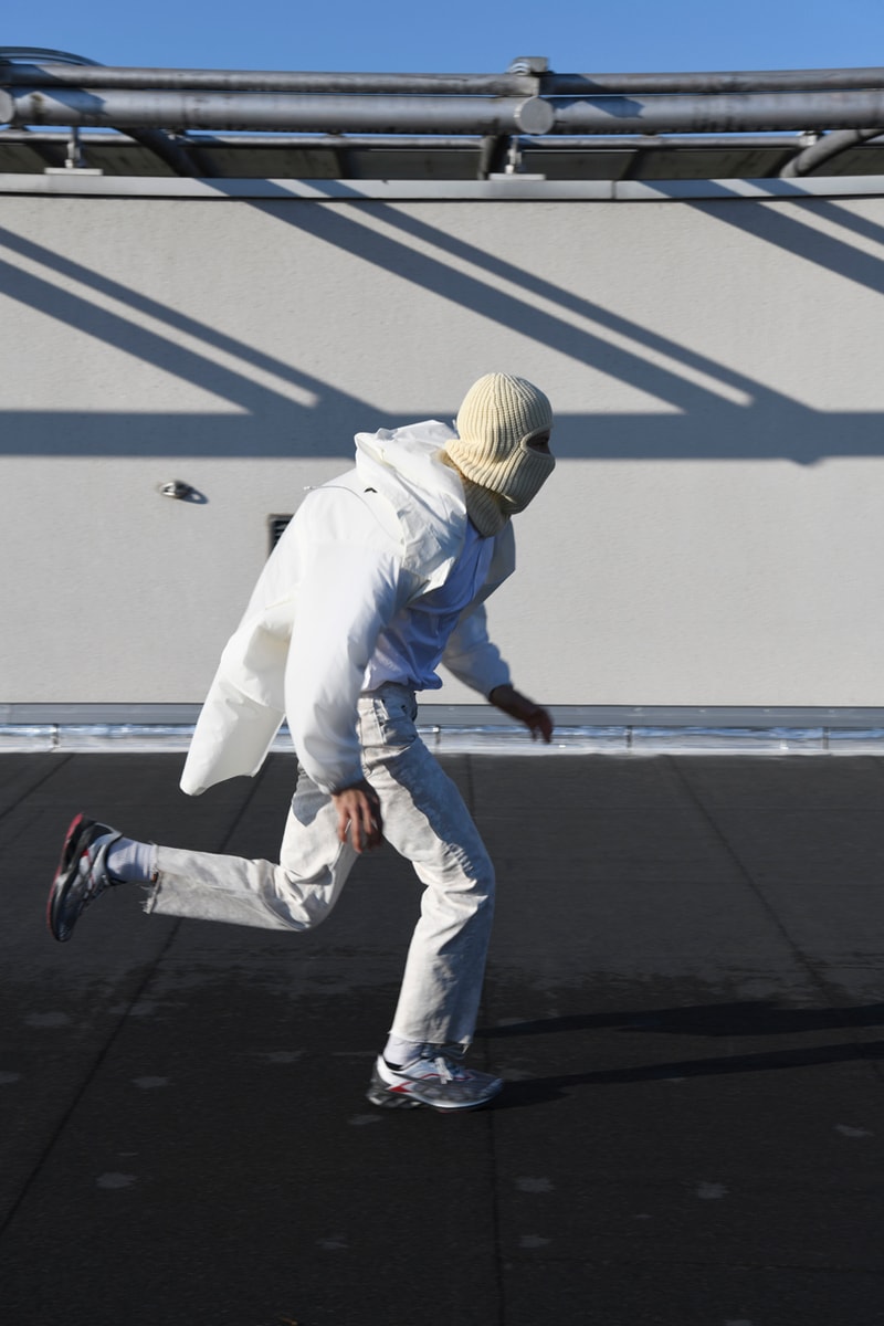 Slam Jam x ASICS NOVABLAST Running Shoe Italy Milano Store Brand Japan Sneaker Collaboration Release Information Closer First Look Exclusive Drop Date 'Ground Effect by Salvatore Caputo & Unité d'Habitation'