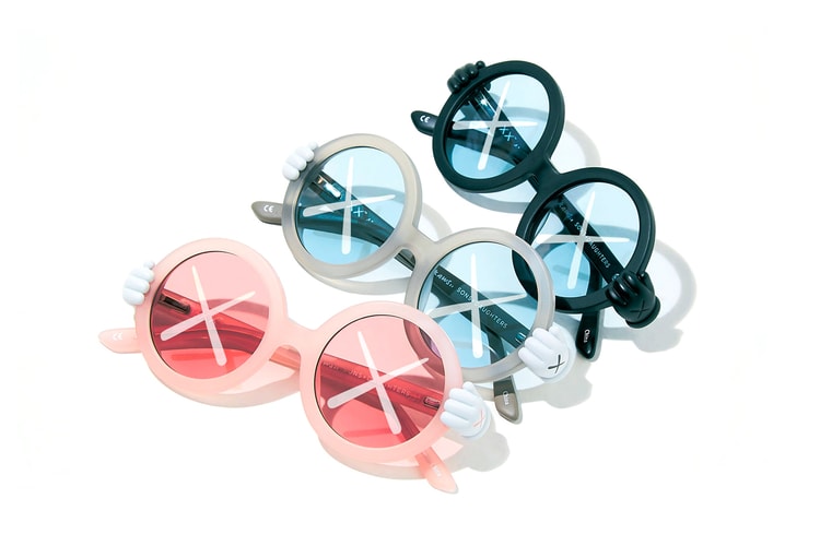 Official Imagery of KAWS x Sons+Daughters Eyewear Collaboration