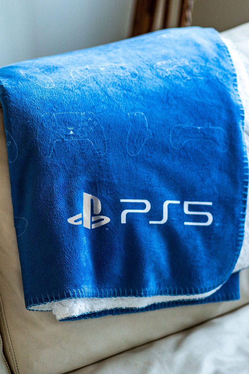 Sony PlayStation 5 Console Launch Merch Collection lookbook release date info buy store clothing accessories blanket