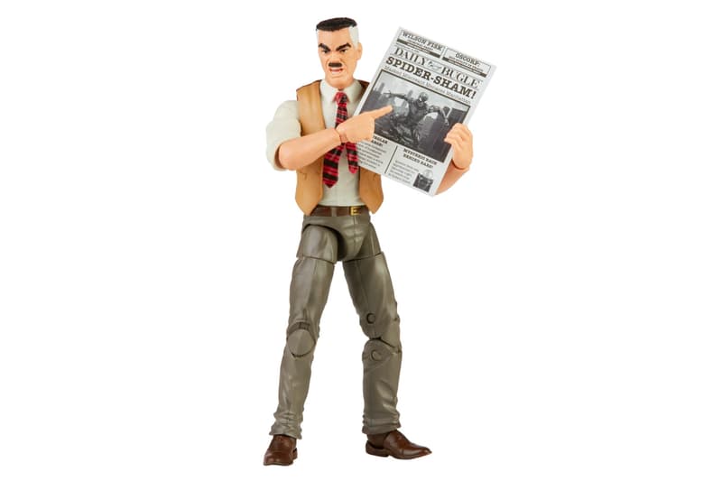 Spiderman J. Jonah Jameson Hasbro Marvel  Legends Series Release toys action figure Triple-J Marvel design movies mysterio Daily Bugle