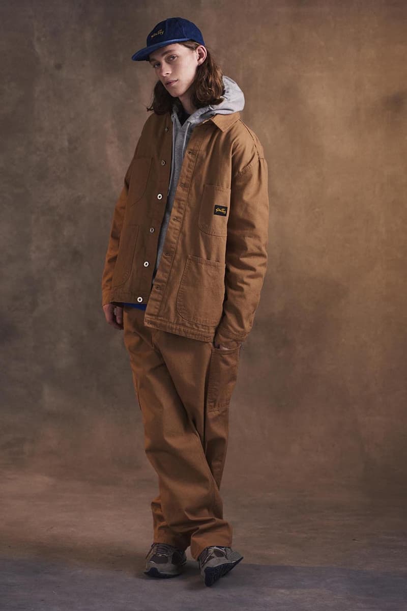 stan ray fall winter 2020 release information collection workwear americana details chore coat painter pant details