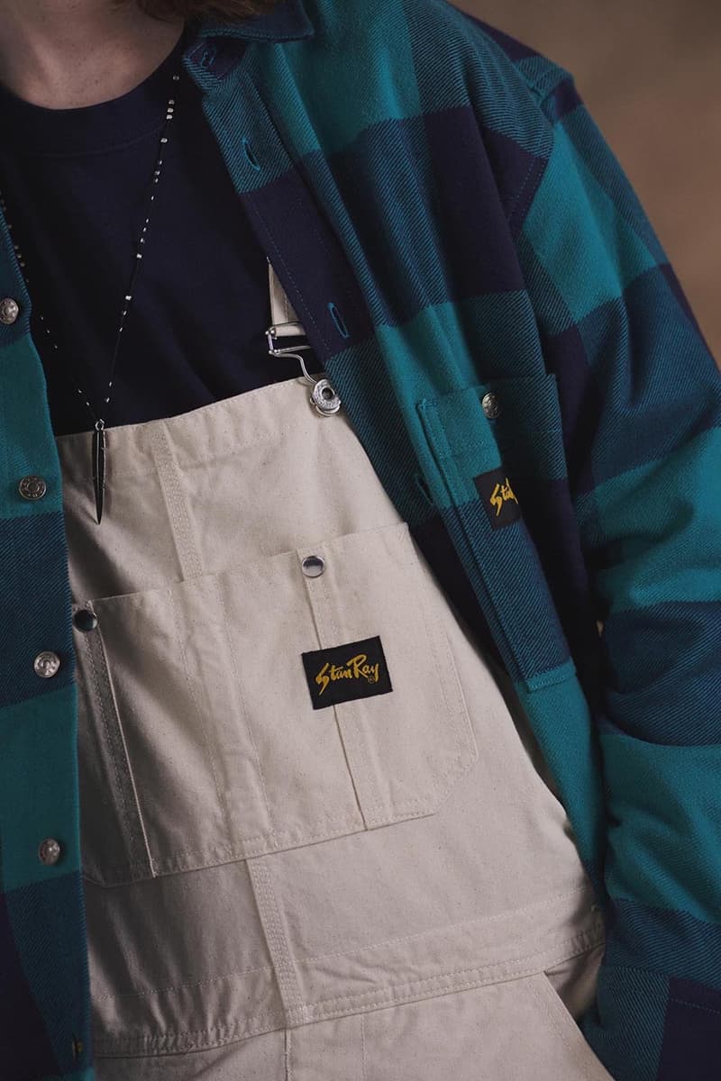 stan ray fall winter 2020 release information collection workwear americana details chore coat painter pant details