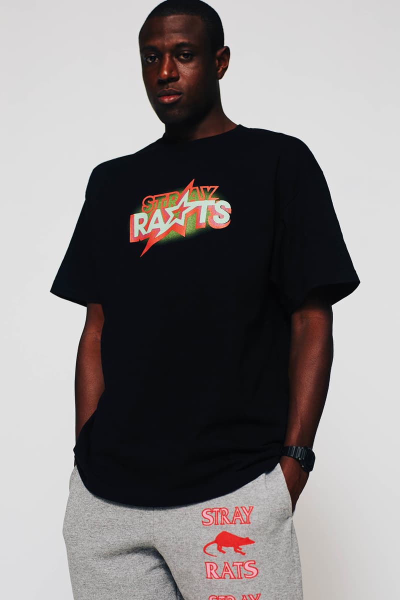Stray Rats Fall Winter 2020 Lookbook menswear streetwear fw20 collection hoodies t shirts sweaters crewnecks