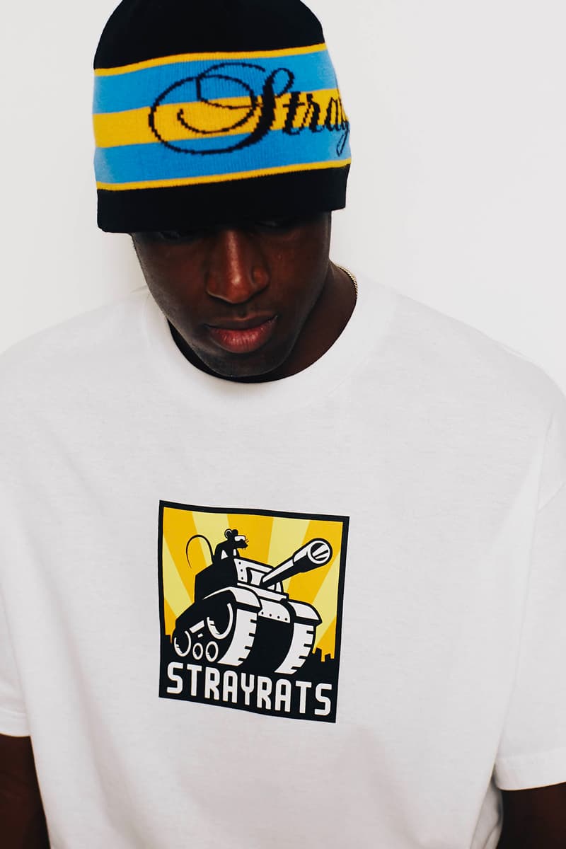 Stray Rats Fall Winter 2020 Lookbook menswear streetwear fw20 collection hoodies t shirts sweaters crewnecks