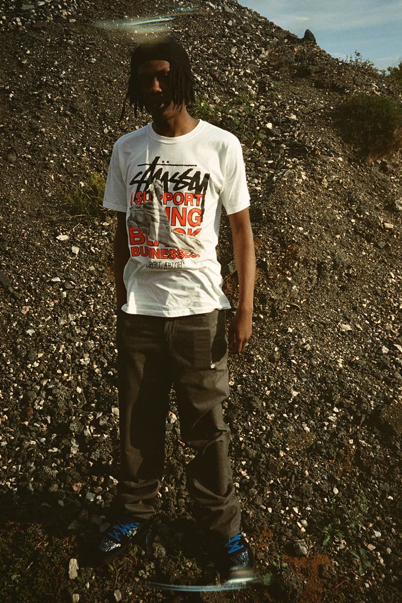 Stüssy 40th Anniversary World Tour T-Shirt Collab Rick Owens Virgil Abloh Takahiro Miyashita Marc Jacobs Martine Rose Release info Date Buy Price