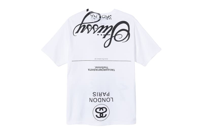 Stüssy 40th Anniversary World Tour T-Shirt Collab Rick Owens Virgil Abloh Takahiro Miyashita Marc Jacobs Martine Rose Release info Date Buy Price