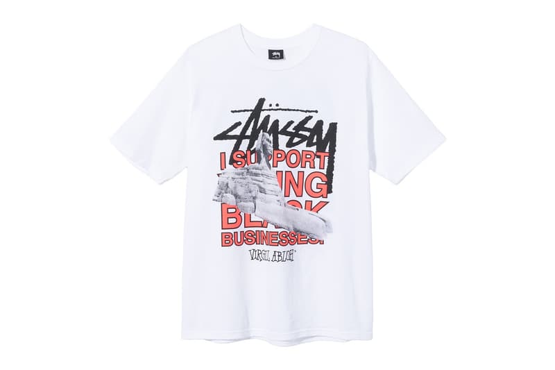 Stüssy 40th Anniversary World Tour T-Shirt Collab Rick Owens Virgil Abloh Takahiro Miyashita Marc Jacobs Martine Rose Release info Date Buy Price