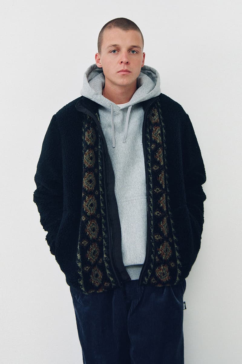 Stüssy Holiday 2020 Collection Lookbook Release Info Jacket shirt T Pants Jeans Trousers Sweater Hoodie Crewneck