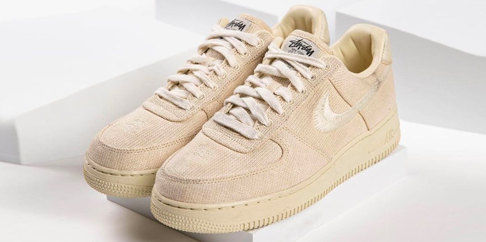 Nike Stussy x Air Force 1 Low 'Fossil