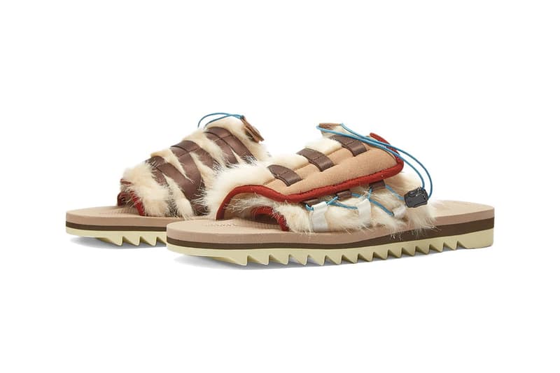 Suicoke Dao-3 slides Japanese indoor shoes beige black release information where to buy LN-CC
