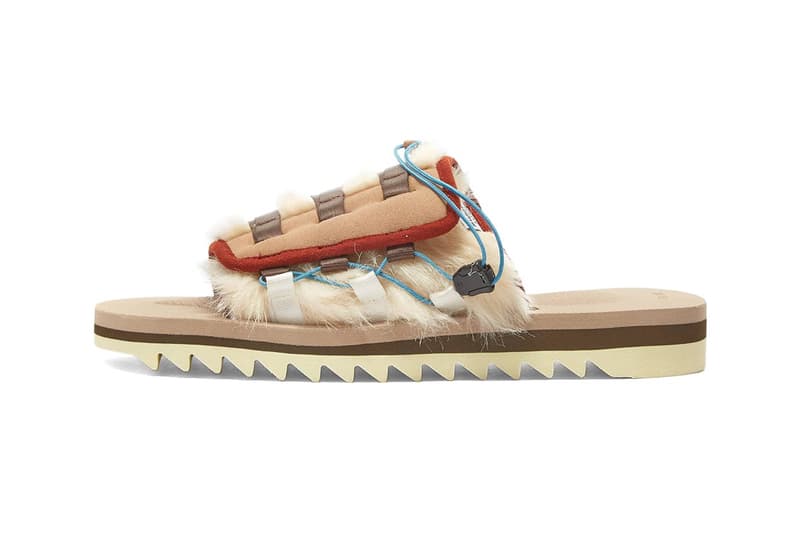 Suicoke Dao-3 slides Japanese indoor shoes beige black release information where to buy LN-CC